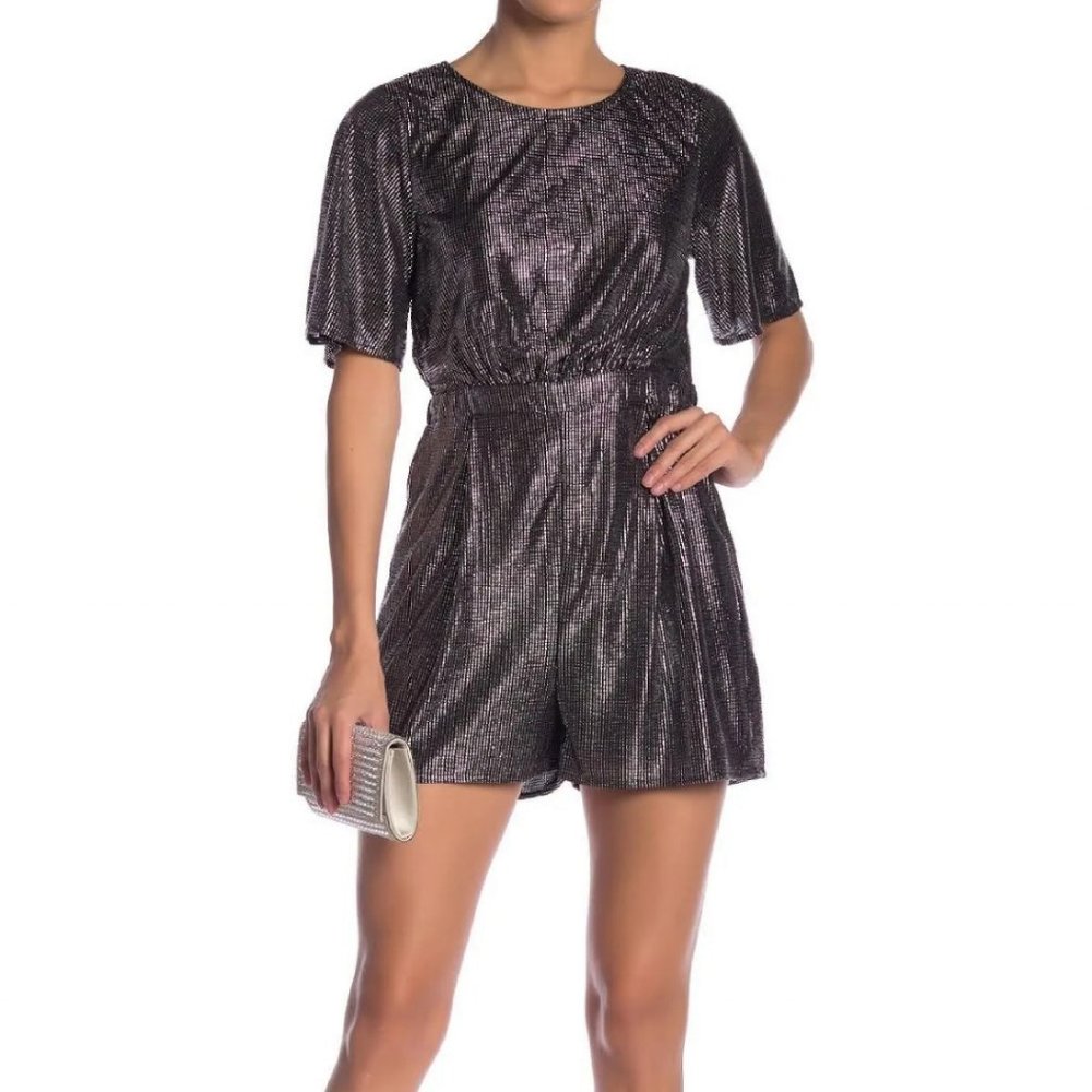 19 Cooper Metallic Romper